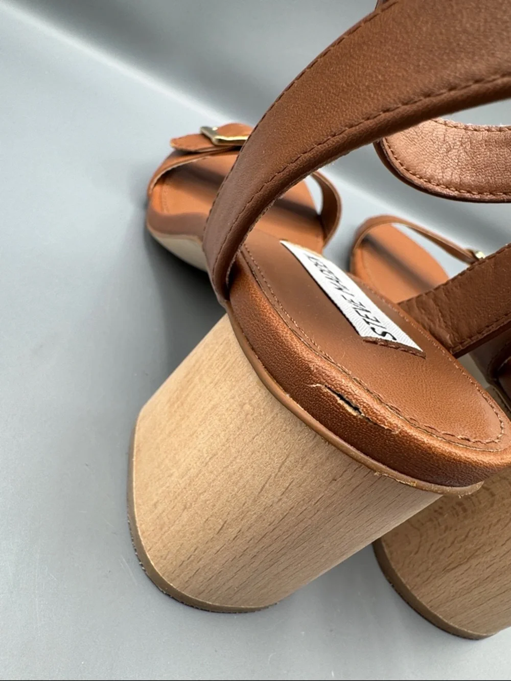 Steve Madden Women's Mindi Block-Heel City Sandals - Picture 3 of 4